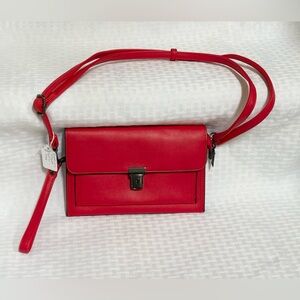 Elegant Red Crossbody Bag